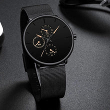 Load image into Gallery viewer, Relogio Masculino Unisex  Woman and Men Quartz Watch In Casual Slim Mesh Style Designer Sport Watch
