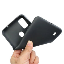 Load image into Gallery viewer, Luxury Black Soft Silicone Phone Case Cover For ZTE Blade A51 Back Cover Coque Funda Capa

