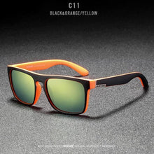 将图片加载到图库查看器，New Popular Mirror Polarized Sunglasses In Trend For Men An Woman With  Ultralight Glasses Frame Square Sport Sunglasses With  UV400 Protection
