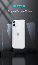 Load image into Gallery viewer, 3 In 1  2PCS Front+Back+Lens Full Cover Tempered Glass Film For iPhone 12 11 Pro Max Mini Screen Protector For iPhone 13 Pro Max Glass Temper Glass Film Temper Glass Film Premium HD Clarity Anti-Fingerprint/Scratch for iPhone
