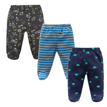 Load image into Gallery viewer, 3PCS Baby Pants 100% Cotton Baby Girls and  Boys Clothes Unisex Casual Bottom PP Pants Newborn Baby Clothing For Children
