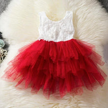 将图片加载到图库查看器，Luxury Toddler Girl Baby Clothing Dresses For 1 Year Birthday Christening Lace Girls Tulle  Infant Party Cake Smash Outfit Dress for Girls 1-6 Years
