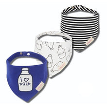 将图片加载到图库查看器，Cartoon Cotton Newborn Baby Boys and Girls Bibs Baby Towel Scarf Children Cravat Infant Kids Scarf

