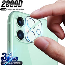 将图片加载到图库查看器，3pcs Camera Lens Tempered Glass For iPhone 11 12 13 Pro XS Max X XR Camera Protector For iPhone 11 7 8 6 6S Plus SE Camera Glass Case Scratch Resistant Tempered Glass
