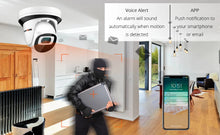 Load image into Gallery viewer, 4MP IP Wifi Camera Wi-Fi 2MP 1080P Surveillance Camera Indoor Home Two Way Audio Wireless Security Camara 2.8mm Video CamHi Cam

