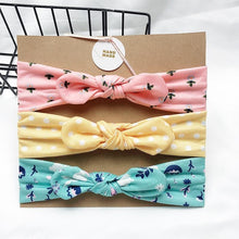 将图片加载到图库查看器，Baby Headbands For Newborn Hair Band Cute Baby Bow Flower Elastic Bow Headwear Kids Gifts Girl Hair Accessories
