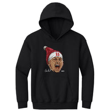 Load image into Gallery viewer, Patrick Mahomes Kansas City Portrait Santa Hat WHT
