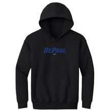 Load image into Gallery viewer, DePaul Blue Demons Wordmark Royal WHT
