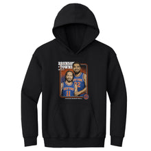 Load image into Gallery viewer, Jalen Brunson &amp; Karl-Anthony Towns New York Knicks Step Brothers WHT
