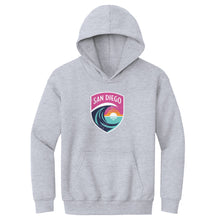 将图片加载到图库查看器，San Diego Wave FC Vintage Primary Logo WHT
