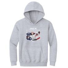 Load image into Gallery viewer, Jack Hughes New Jersey American Flag WHT
