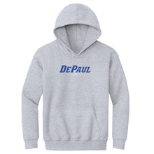 Load image into Gallery viewer, DePaul Blue Demons Wordmark Royal WHT
