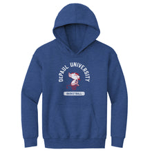 Load image into Gallery viewer, DePaul Blue Demons Mascot Basketball WHT
