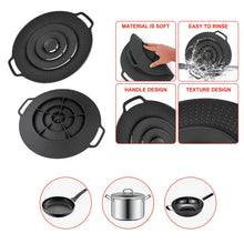 Load image into Gallery viewer, Boil Over Spill Stopper Safeguard Lid Cover For Pots And Pans
