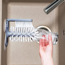 Load image into Gallery viewer, Water Bottle Cleaning Brush with Suction Base Glass Beer Cup, Long Leg Cup, Wine Glass Bar Kitchen Tools
