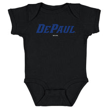 Load image into Gallery viewer, DePaul Blue Demons Wordmark Royal WHT
