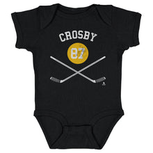 将图片加载到图库查看器，Sidney Crosby Pittsburgh Sticks WHT
