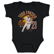 将图片加载到图库查看器，Todd Frazier Cincinnati Name Arc WHT
