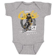 将图片加载到图库查看器，Sidney Crosby Pittsburgh Brush WHT
