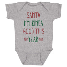 将图片加载到图库查看器，Christmas Santa I'm Kinda Good This Year
