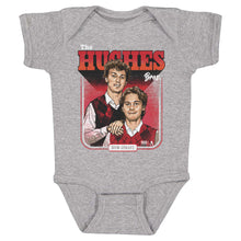Load image into Gallery viewer, Luke Hughes &amp; Jack Hughes New Jersey Step Brothers WHT
