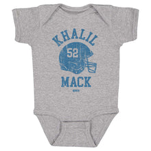 将图片加载到图库查看器，Khalil Mack Los Angeles C Helmet Font
