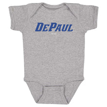 Load image into Gallery viewer, DePaul Blue Demons Wordmark Royal WHT
