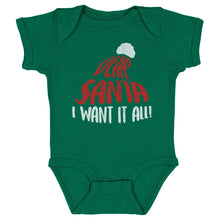 Load image into Gallery viewer, Christmas Dear Santa I Want It All WHT
