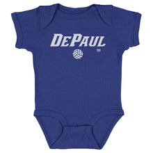 Load image into Gallery viewer, DePaul Blue Demons Volleyball Minimalist WHT
