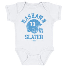 Load image into Gallery viewer, Rashawn Slater Los Angeles C Helmet Font
