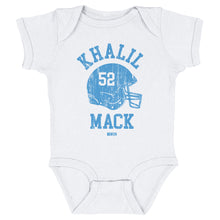 将图片加载到图库查看器，Khalil Mack Los Angeles C Helmet Font
