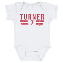 将图片加载到图库查看器，Trea Turner Philadelphia Font
