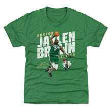 将图片加载到图库查看器，Jaylen Brown Boston Celtics Slant WHT
