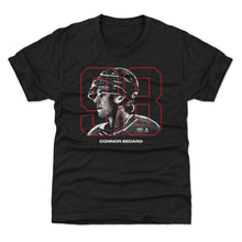 将图片加载到图库查看器，Connor Bedard Chicago Overlay WHT
