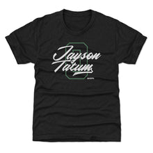 将图片加载到图库查看器，Jayson Tatum Boston Number Script WHT
