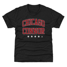 将图片加载到图库查看器，Connor Bedard Chicago Athletic Font WHT
