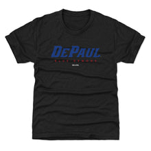 Load image into Gallery viewer, DePaul Blue Demons Wordmark Blue Demons WHT
