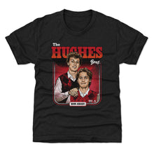 Load image into Gallery viewer, Luke Hughes &amp; Jack Hughes New Jersey Step Brothers WHT
