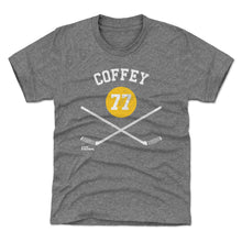 将图片加载到图库查看器，Paul Coffey Pittsburgh 77 Sticks WHT
