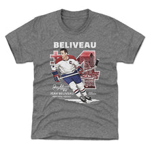 将图片加载到图库查看器，Jean Beliveau Montreal Throwback WHT
