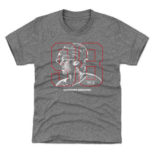 将图片加载到图库查看器，Connor Bedard Chicago Overlay WHT
