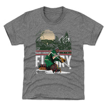 将图片加载到图库查看器，Marc-Andre Fleury Minnesota City Skyline WHT
