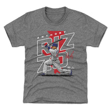 将图片加载到图库查看器，Anthony Rizzo Chicago C Player Map WHT
