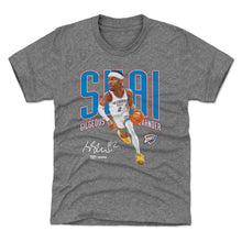 Load image into Gallery viewer, Shai Gilgeous-Alexander Oklahoma City Thunder Caricature WHT
