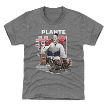 将图片加载到图库查看器，Jacques Plante Montreal Throwback WHT
