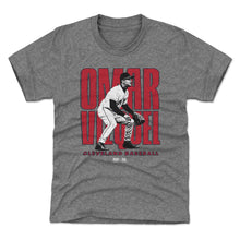 将图片加载到图库查看器，Omar Vizquel Cleveland Player Name WHT
