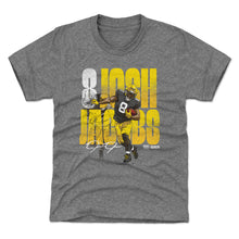 将图片加载到图库查看器，Josh Jacobs Green Bay Stiff Arm WHT
