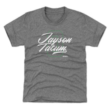 将图片加载到图库查看器，Jayson Tatum Boston Number Script WHT
