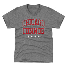 将图片加载到图库查看器，Connor Bedard Chicago Athletic Font WHT
