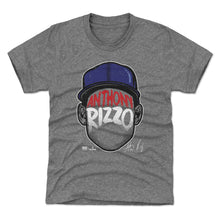 将图片加载到图库查看器，Anthony Rizzo Chicago C Player Silhouette WHT
